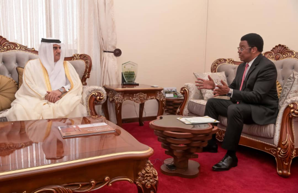 <div>Tanzanian Prime Minister Meets Qatar's Ambassador</div>