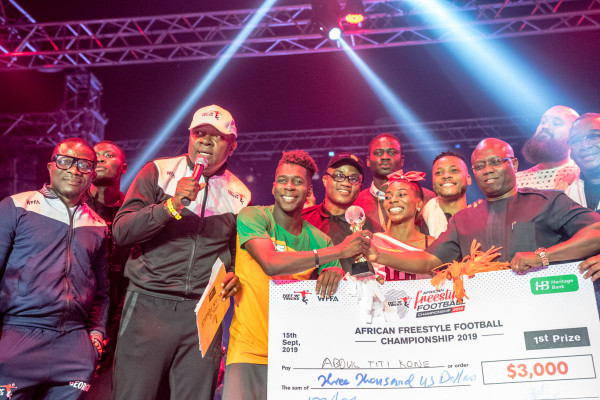 <div>AFREXIMBANK Sponsors African Freestyle Football Contest Organised by Feet 'N' Tricks</div>