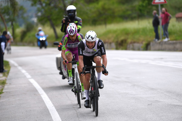 Campenaerts 7th after impressive breakaway effort on stage 8 of Giro d'Italia