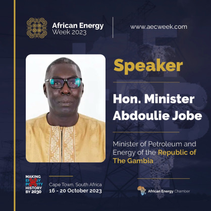 The Gambia’s Minister of Petroleum and Energy to Deliver Keynote Address at African Energy Week (AEW) 2023