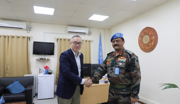 New Force Commander begins tour of duty at United Nations Mission in South Sudan (UNMISS)