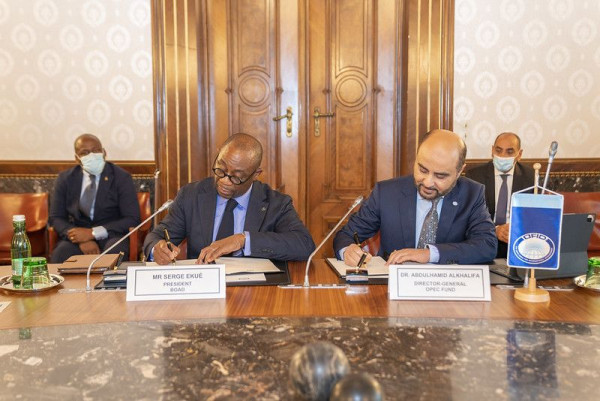The OPEC Fund and West African Development Bank (BOAD) boost cooperation in Western Africa