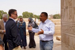 USAID Administrator Green at Kom Ombo Temple 5.jpg