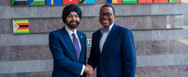 World Bank president nominee, Ajay Banga, pledges to partner with African Development Bank for transformative results