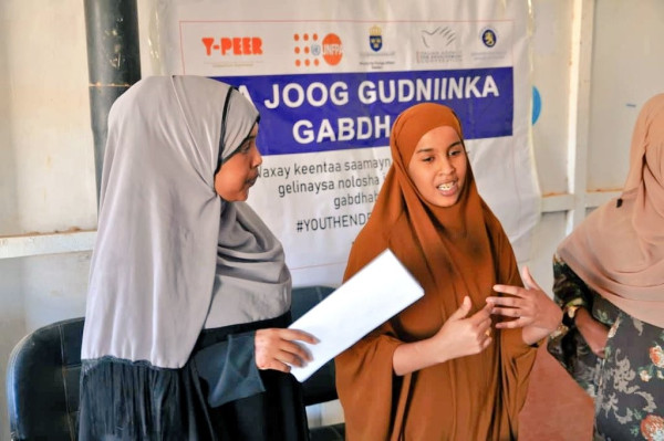 Farhiya, a clinical officer in Puntland, says “I have always been interested in giving back to my community”