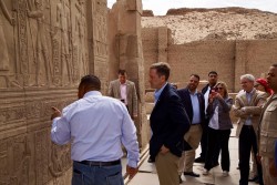 USAID Administrator Green at Kom Ombo Temple 4.jpg
