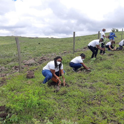 AstraZeneca supports the local community in Kajiado in reforestation