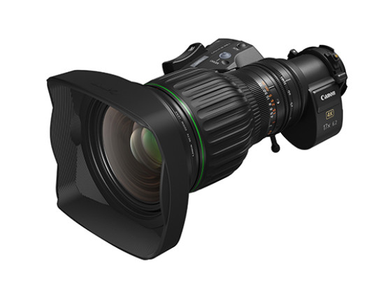 Canon announces the CJ17ex6.2B - a 4K-capable BCTV lens with wide focal length range