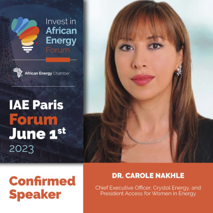 Chief Executive Officer (CEO) of Crystol Energy to Speak at Invest in African Energy Paris Forum on June 1
