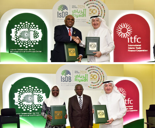 Islamic Corporation for the Development of the Private Sector (ICD) Signs Letters of Intent for Line of Finance Facilities with Uganda Development Bank Limited and Afreximbank