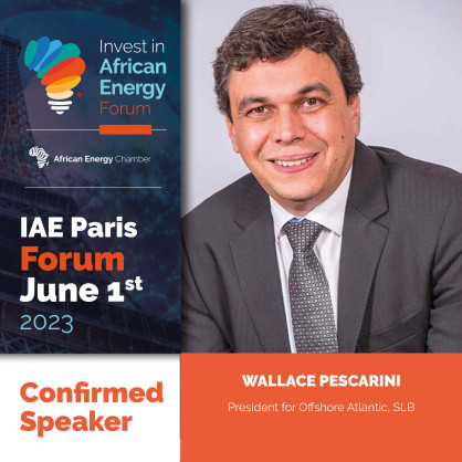 SLB’s Wallace Pescarini to Speak at Invest in African Energy Forum in Paris