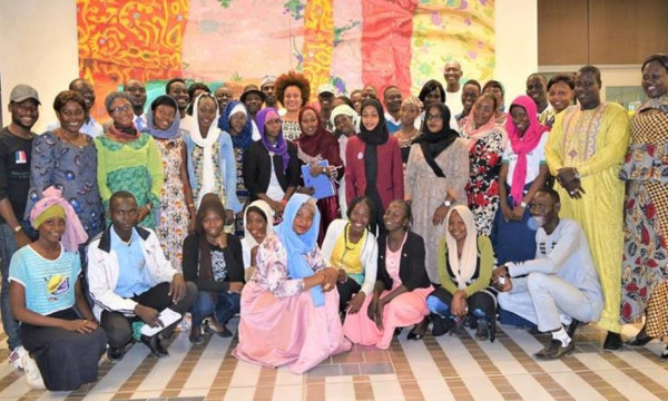 Young Chadians gather to discuss the history and lessons of America’s Civil Rights Movement