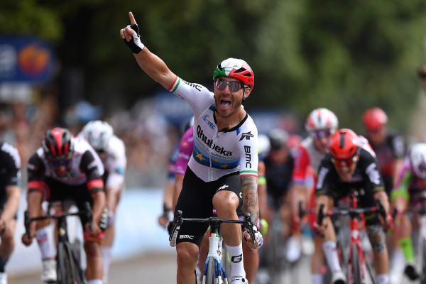 Giacomo Nizzolo sprints to maiden Grand Tour stage win