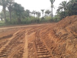 Pic 4 -The Project Manager and the EPC have also started works on a major upgrade of the access road