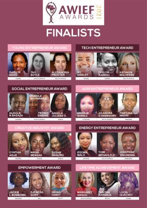 Top Finalists Announced for 2021 AWIEF Awards