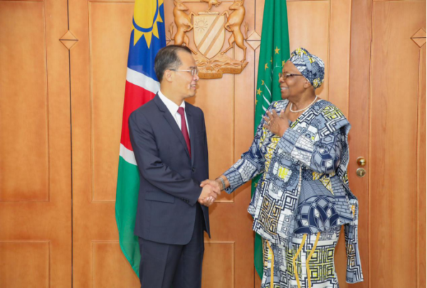 Namibia: Ambassador Zhao Weiping Meets with Vice President Nandi-Ndaitwah