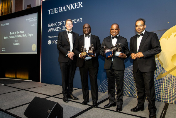 Five Ecobank affiliates win Bank of the Year 2023 awards and Ecobank Zimbabwe wins Global Award for Financial Inclusion in The Banker’s Awards 2023