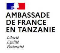 Ambassade de France à Dar es Salaam, Tanzanie