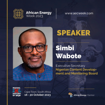 Simbi Wabote to Chair Africa Local Content and Entrepreneurship Summit at African Energy Week (AEW), Fueling Africa’s Energy Revolution