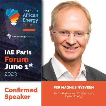 Per Magnus Nysveen to Deliver Keynote Address at Invest in African Energy Forum in Paris
