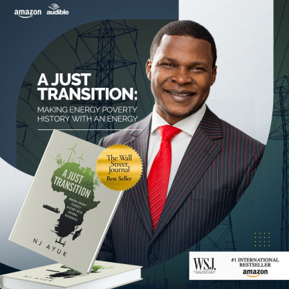 A Just Transition: Making Energy Poverty History with an Energy Mix Hits #1 on Wall Street Journal Bestseller List