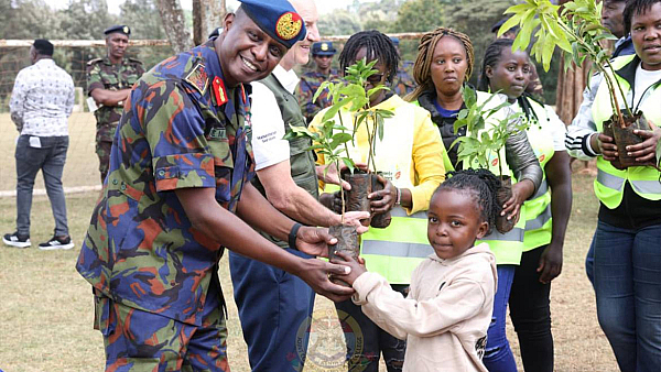 Joint Command and Staff College (JCSC) Partners With Community Stakeholders for Mazingira Day Tree Planting