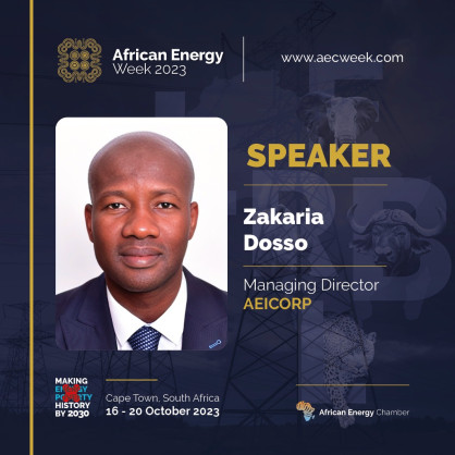 Africa Energy Investment Corporation (AEICORP) Managing Director to Lead Financing Dialogue During African Energy Week (AEW) 2023