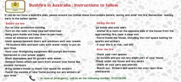 New Alert to our Fellow-Citizens living in New South Wales (NSW) and Victoria