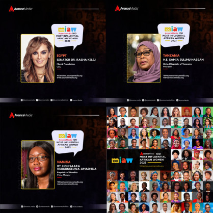 Tanzania President, Namibia Prime Minister and Merck Foundation Chief Executive Office named amongst 100 Most Influential African Women 2023