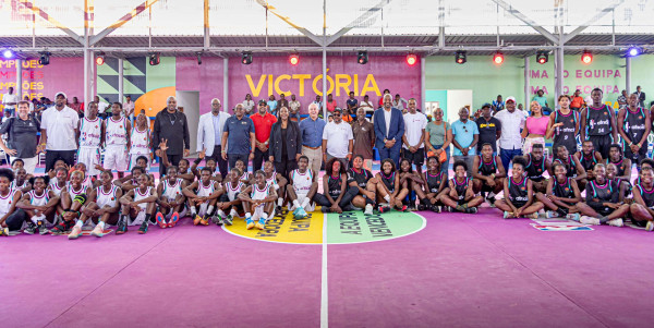 National Basketball Association (NBA) Africa and Africell Unveil Indoor Basketball Court in Angola