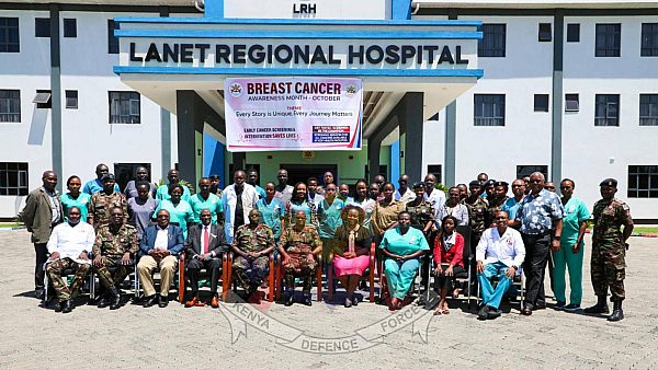 Early Detection, Stronger Hope: Kenya Defence Forces (KDF) Steps Up Fight Against Breast Cancer
