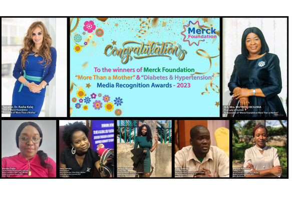 Merck Foundation Chief Executive Officer (CEO) & Zambia First Lady announce Zambian Winners of their Media Awards to break Infertility Stigma, Support Girl Education and Diabetes- Hypertension awareness