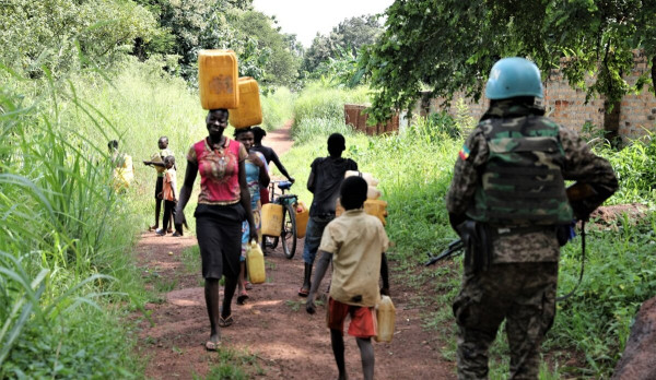 Peacekeepers Escort Internally Displaced Persons Fetching Water, Violence Against Tambura Women Reduced
