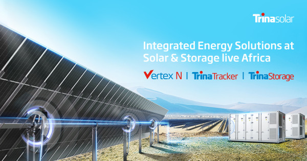 <div>Trina Solar Exhibiting Integrated Energy Solutions at Solar & Storage Live Africa</div>