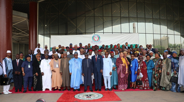Official inauguration of the 6th Legislature of the Economic Community of West African States (ECOWAS) Parliament in Abuja: 92 Community Parliamentarians take the oath of office