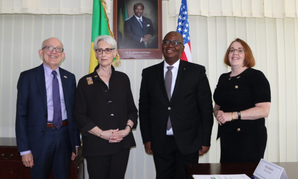 Deputy Secretary Sherman’s Meeting with Gabonese Foreign Minister Michael Moussa Adamo