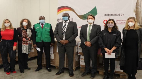 Coronavirus - Africa CDC Receives COVID-19 test kits donation from Government of Germany