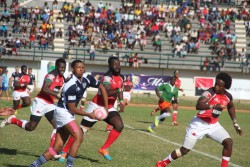 Rugby Eight under-20 African national teams compete in the Barthés U20 Trophy for a place in the 201