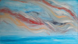 The Energy of Nature. Author Bennu, 40 x 70 cm, oil on canvas.jpg