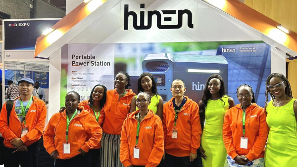 HINEN Unveils “Bring the Sunshine at Night” Energy Solution at Solar Africa Expo 2023