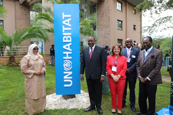President of Kenya opens first UN-Habitat Assembly
