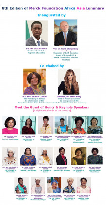 CORRECTION: Merck Foundation Africa Asia Luminary 2021, 8th edition to be conducted on 27th to 29th April 2021, with 19 African First Ladies as Guests of Honor