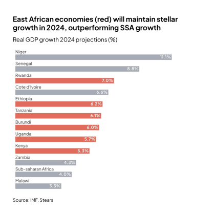 <div>Stears Unveils Comprehensive Africa 2024 Outlook: East Africa Leads Growth, Economic Challenges Persist in Nigeria & Kenya</div>
