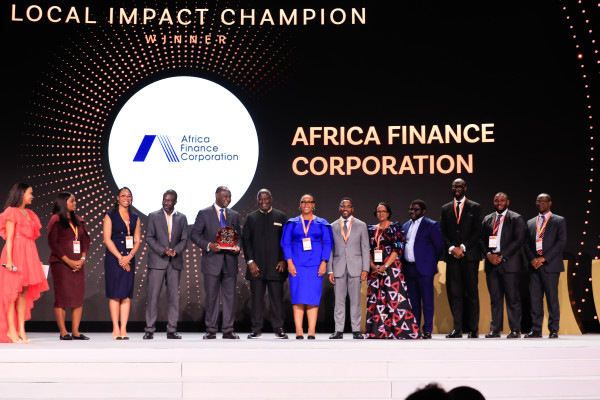 Africa Finance Corporation (AFC) is named ‘Local Impact Champion’ at Africa Chief Executive Officer (CEO) Forum