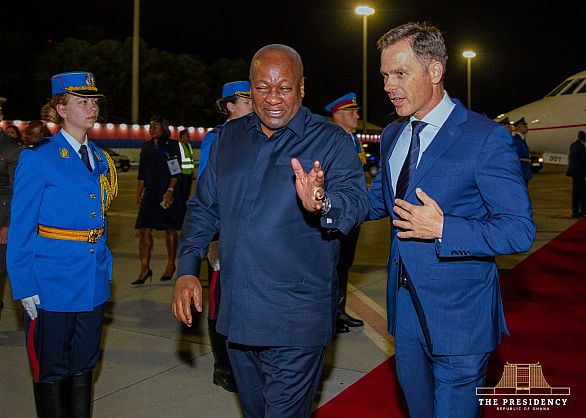 Ghana: President Mahama arrives in Belgrade for 65th Non-Aligned Movement Summit