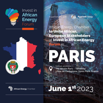 African Energy Chamber’s Invest in African Energy Paris Forum to Take Place on June 1