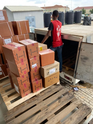 Coronavirus - Nigeria Centre for Disease Control (NCDC) Team’s Logistics Management System helps manage distribution of medical supplies