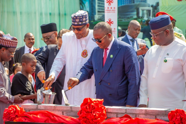 Economic Community of West African States (ECOWAS) Leaders Lay Foundation for a New Headquarters Building in Abuja