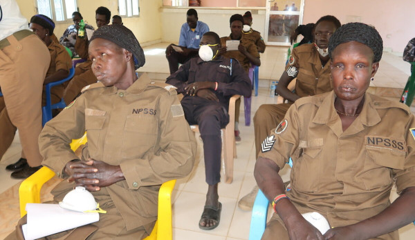 UNPOL trains police officers and other organized forces in Upper Nile State on crime management