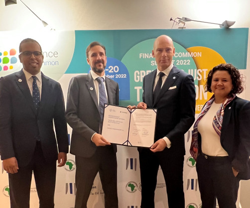 The Global Center on Adaptation collaborates with Invesco on a key investment strategy focused on climate adaptation